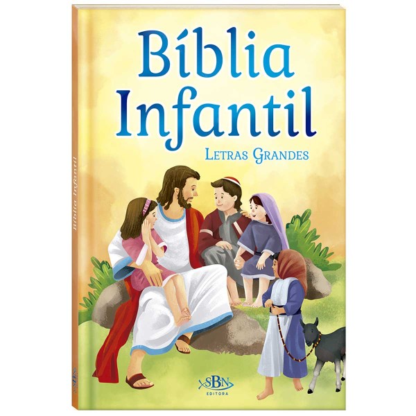 Livro Biblia Infantil Capa Dura (letras Grandes)