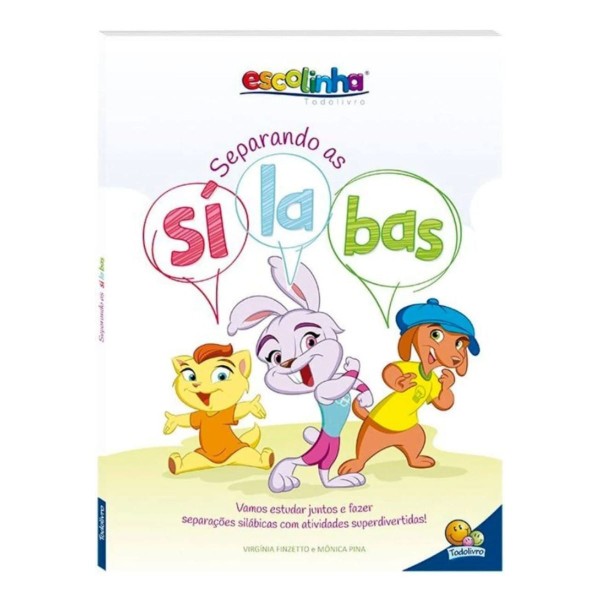 Encontraproduto.com.br - Livro Escolinha Separando as Sílabas Todo Livro