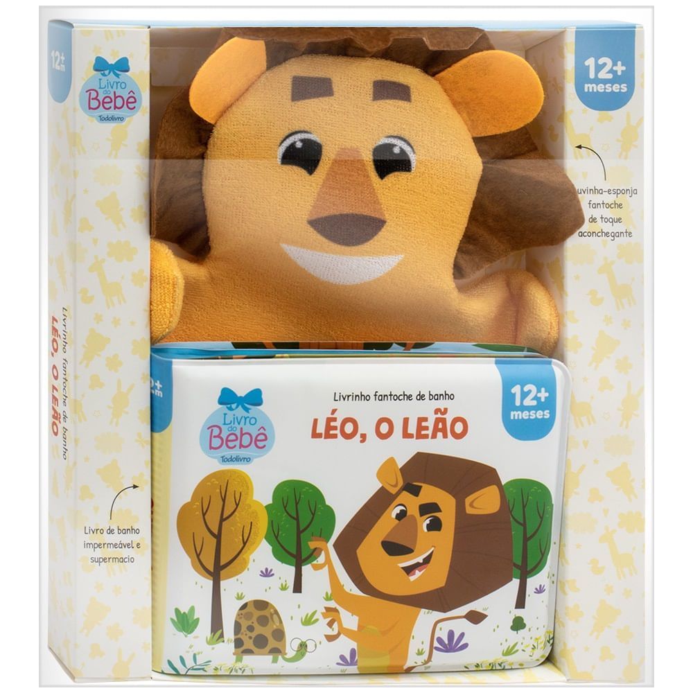Livro Fantoche De Banho - Todolivro - Leo O Leao