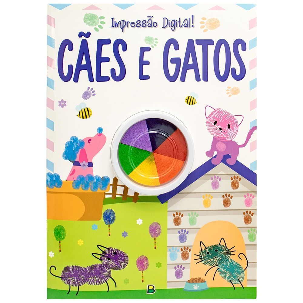 Livro Impressão Digital - Todolivro - Caes E Gatos
