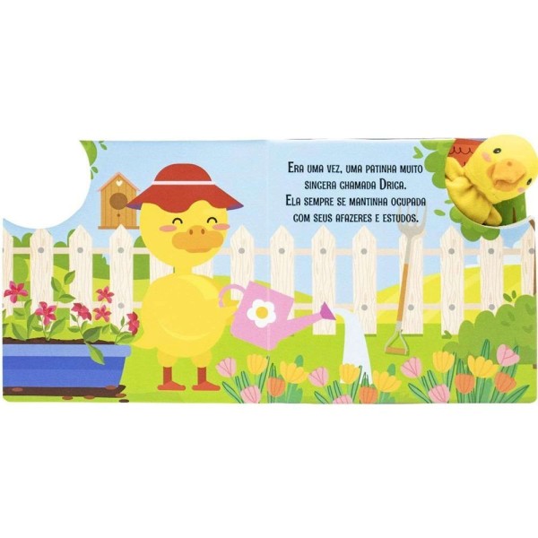 Encontraproduto.com.br - Livrinho Dedoche Dia De Folga Da Patinha