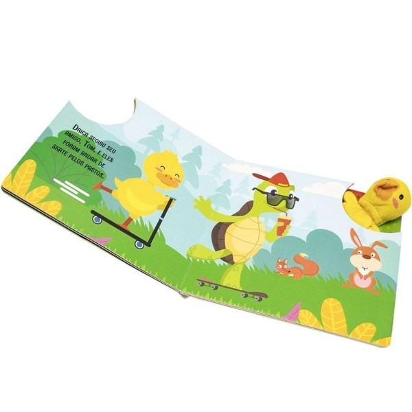 Encontraproduto.com.br - Livrinho Dedoche Dia De Folga Da Patinha