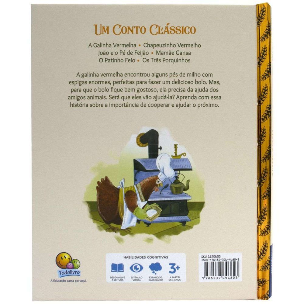Encontraproduto.com.br - Um Conto Clássico: Galinha Vermelha, A