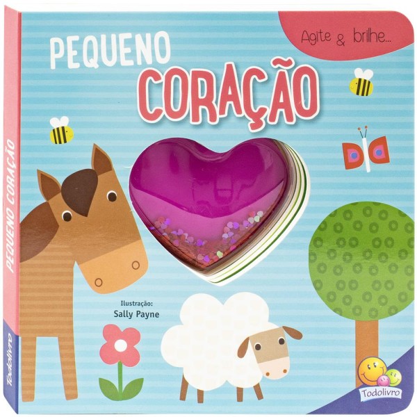 Encontraproduto.com.br - Livro Infantil Agite e Brilhe - Todo Livro - CORACAO