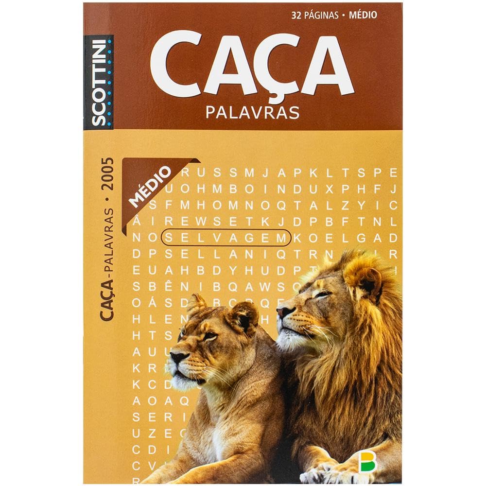 Scottini Caça-Palavras - N 2005 (Médio)