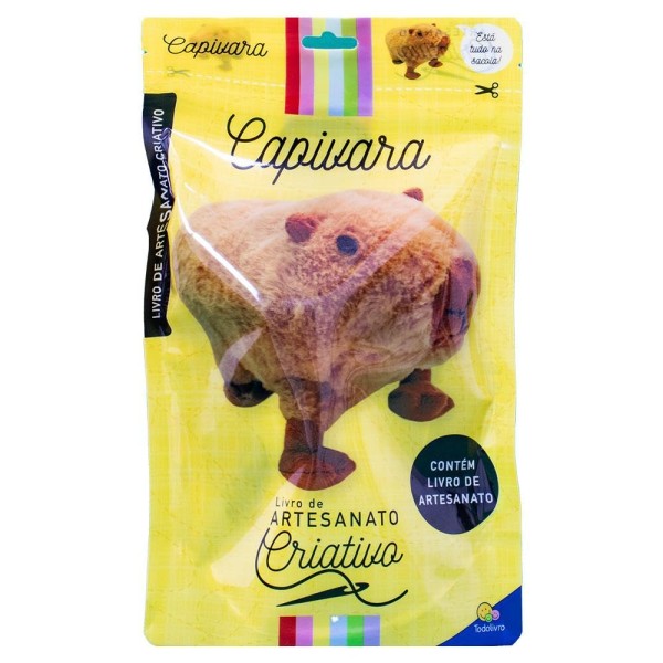 Livro De Artesanato Criativo: Capivara