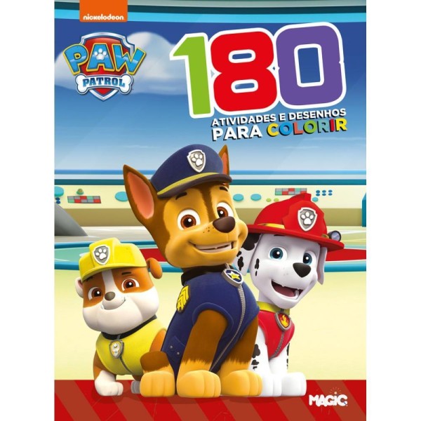 LIVRO DE ATIVIDADES PATRULHA CANINA 180 ATIVIDADES
