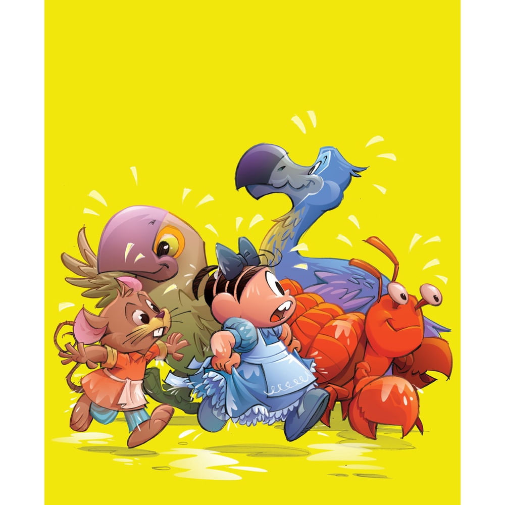 Encontraproduto.com.br - Livro Turma da Mônica - Alice no Pais das Maravilhas