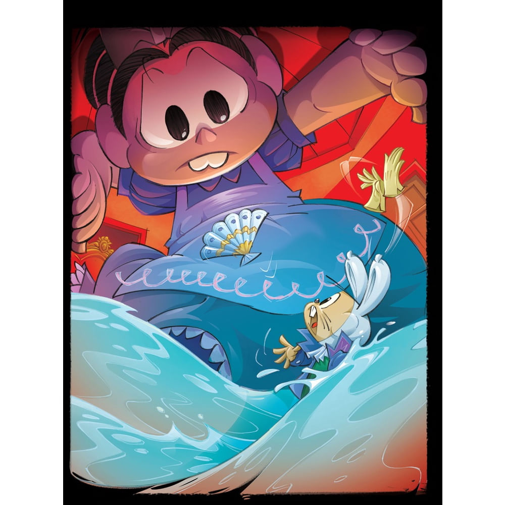 Livro Turma da Mônica - Alice no Pais das Maravilhas