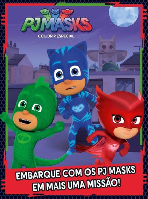 PJ Masks Colorir Especial