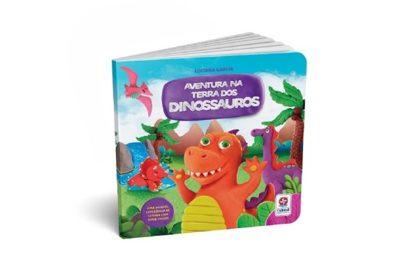 Encontraproduto.com.br - Super Massa Estrela Dinos com Livro