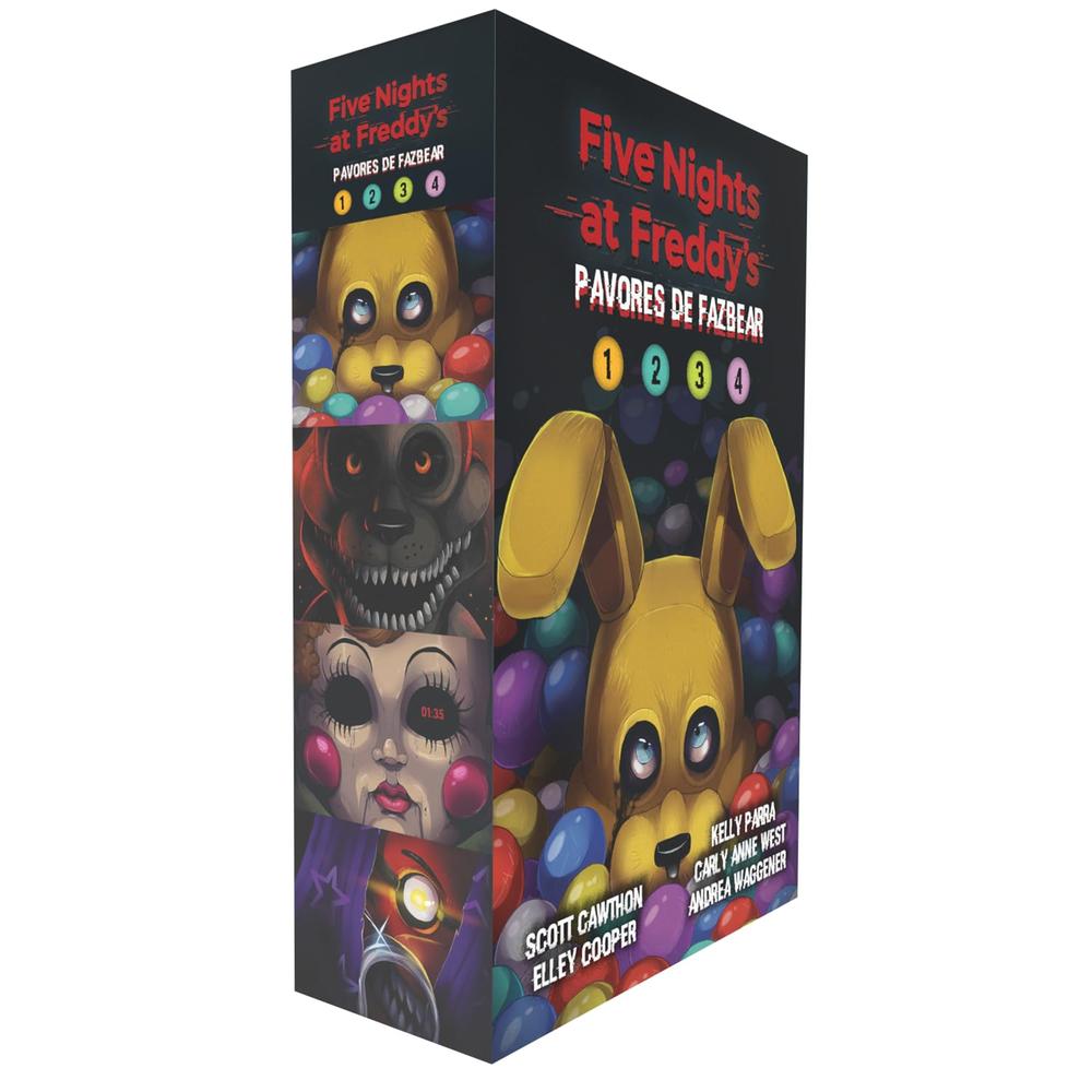 Box Pavores De Fazbear - Vol 1 Ao 4