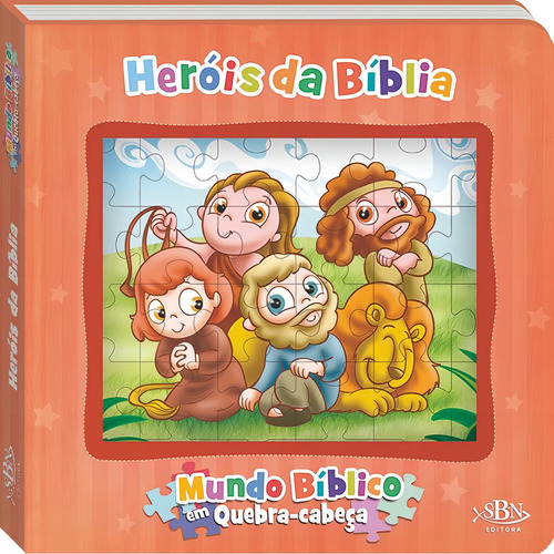 Mundo Bíblico Em Quebra-Cabeças: Heróis Da Bíblia