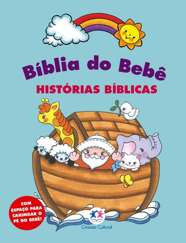Bíblia Infantil do Bebe Histórias Bíblicas Ciranda Cultural