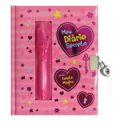 Encontraproduto.com.br - Meu Diario Secreto - Rosa - 1ª Ed.