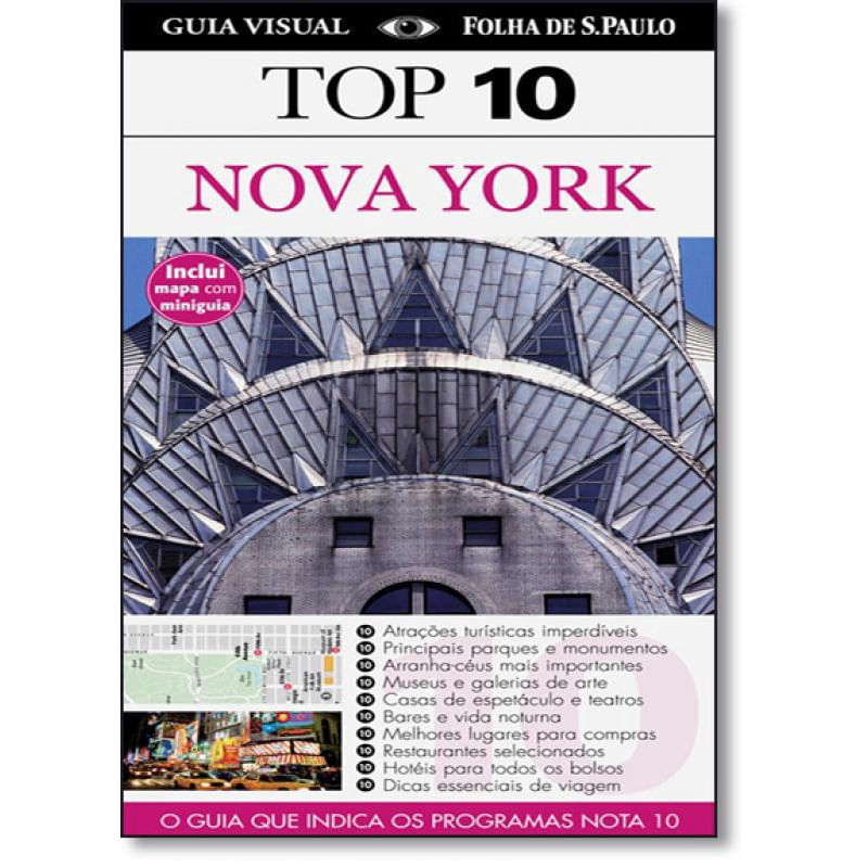 Livro Top 10 Nova York Coleção Gui Visual Folha De São Paulo