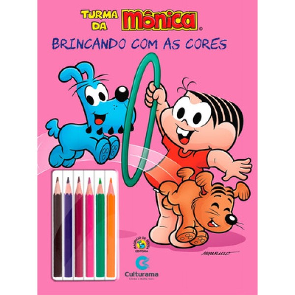 Encontraproduto.com.br - Livro Bricando com Cores Mônica Animais Culturama