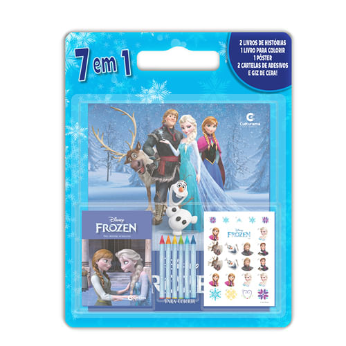 Super Kit 7 em 1 Frozen Culturama 20150203