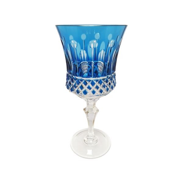 Encontraproduto.com.br - Taça de Cristal Strauss Água 400ml - Azul Claro - 119.101.069.016