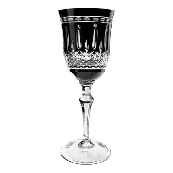 Encontraproduto.com.br - Taça vinho branco em cristal Strauss Overlay 237.068 310ml preta