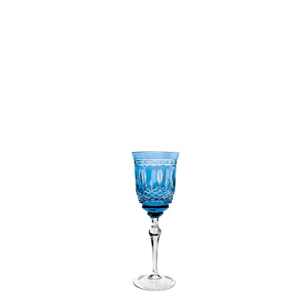 Encontraproduto.com.br - Taça licor em cristal Strauss Overlay 237.068 110ml azul claro