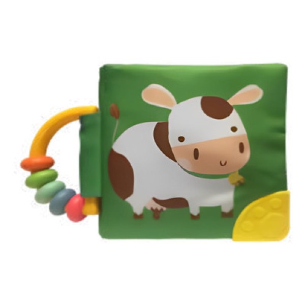 Encontraproduto.com.br - Meu Livro Macio Com Chocalho E Mordedor: Vaca