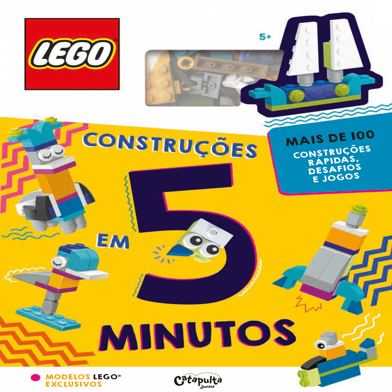 Encontraproduto.com.br - Livro Lego Construções em 5 Minutos - Catapulta