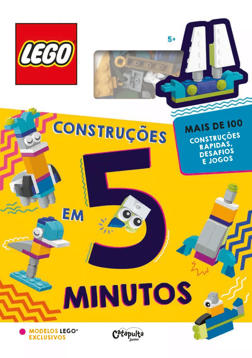 Encontraproduto.com.br - Livro Lego Construções em 5 Minutos - Catapulta