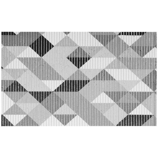 Encontraproduto.com.br - Jogo De Cozinha Tropical 2 Peças Triangulo Cinza