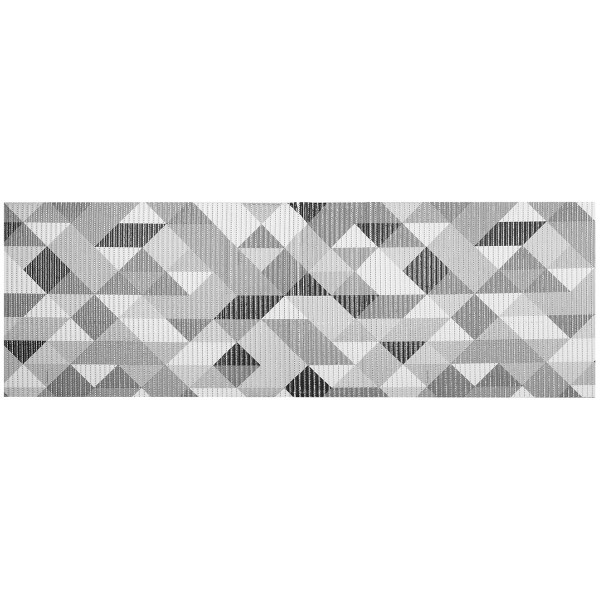 Encontraproduto.com.br - Jogo De Cozinha Tropical 2 Peças Triangulo Cinza