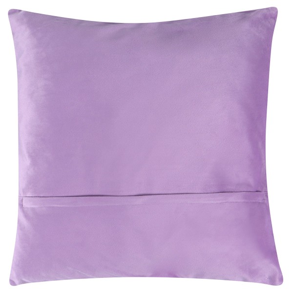 Encontraproduto.com.br - Capa De Almofada 43X43 Color Emboss Piramide Lilas
