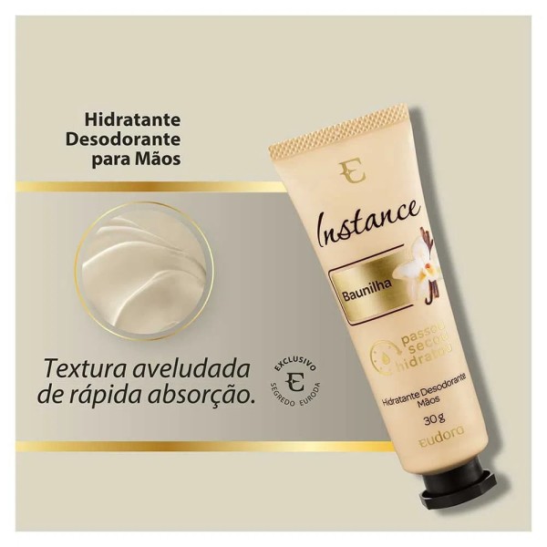 Encontraproduto.com.br - Instance Hidratante De Mãos Baunilha 30G