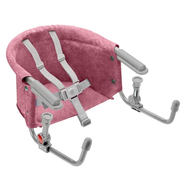 Cadeira de Alimentação de Encaixe em Mesa 6M-15KG Multikids Baby Click N Clip Rosa - BB378OUT [Reembalado] BB378OUT