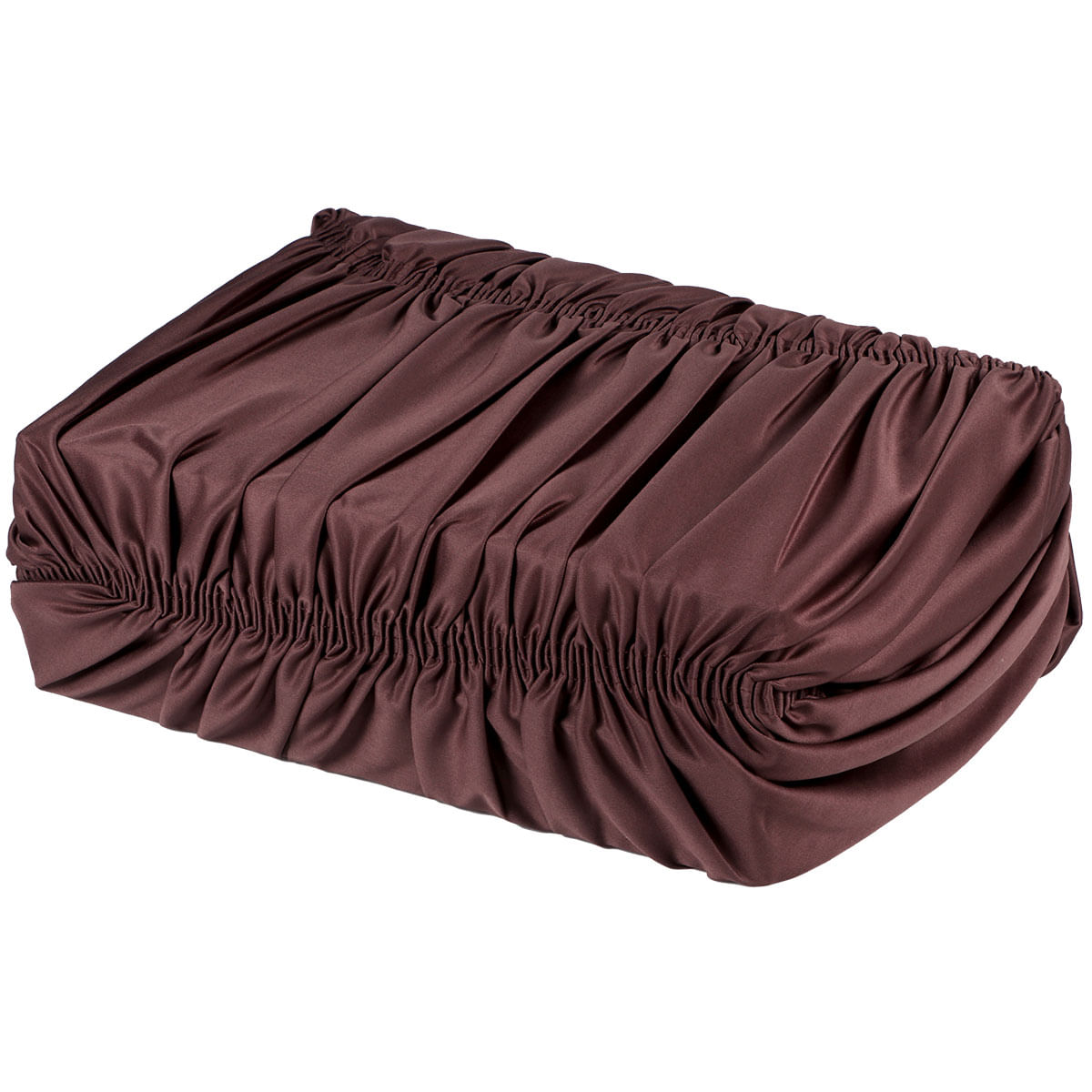 Capa De Sofa  E 3 Lugares 21 Elasticos Marrom