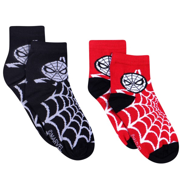 Kit Meias Infantis Com 2 Pares Marvel