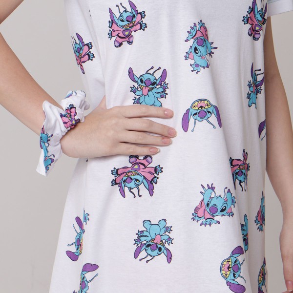 Encontraproduto.com.br - Camisola Stitch Feminino