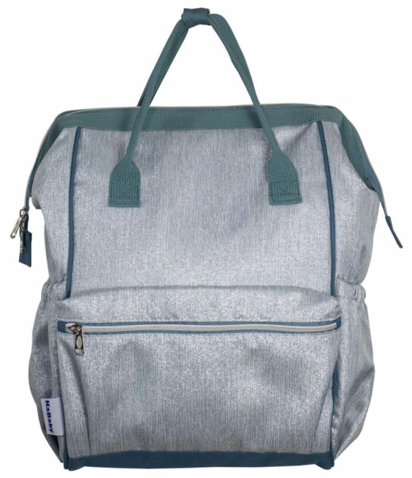 Mochila Maternidade Boca de Peixe Silver
