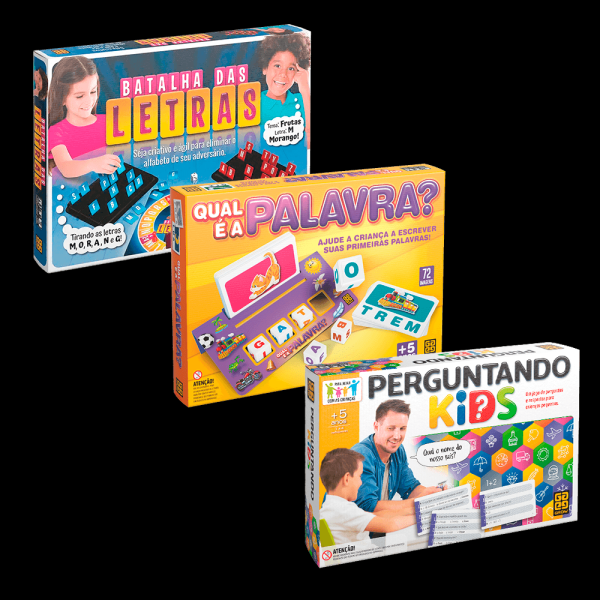 Encontraproduto.com.br - Combo Jogos Infantis - Ref.2