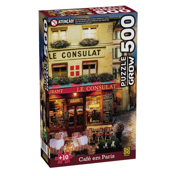 Encontraproduto.com.br - Combo Quebra-cabeças Encantos de Paris