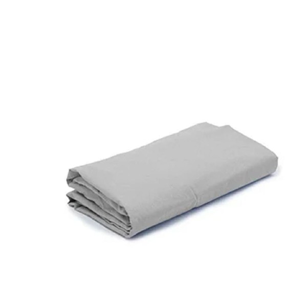 Encontraproduto.com.br - Lençol de Elástico Avulso Berço Americano 70cm x 130cm x 15cm Cinza - Arrumadinho