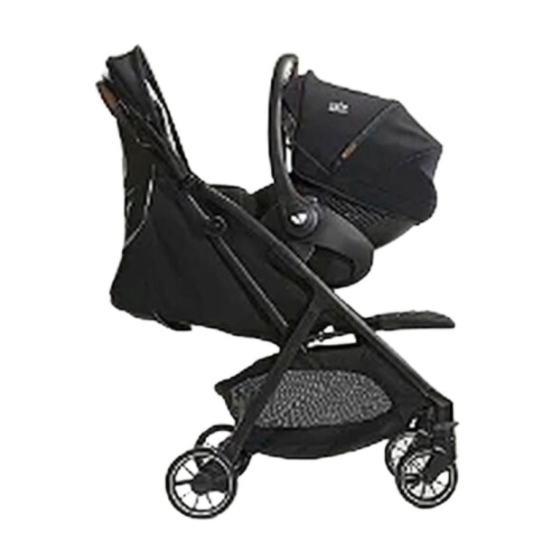Encontraproduto.com.br - Carrinho de Bebê Combo Parcel Eclipse com Bebê Conforto I-snug Shale Joie
