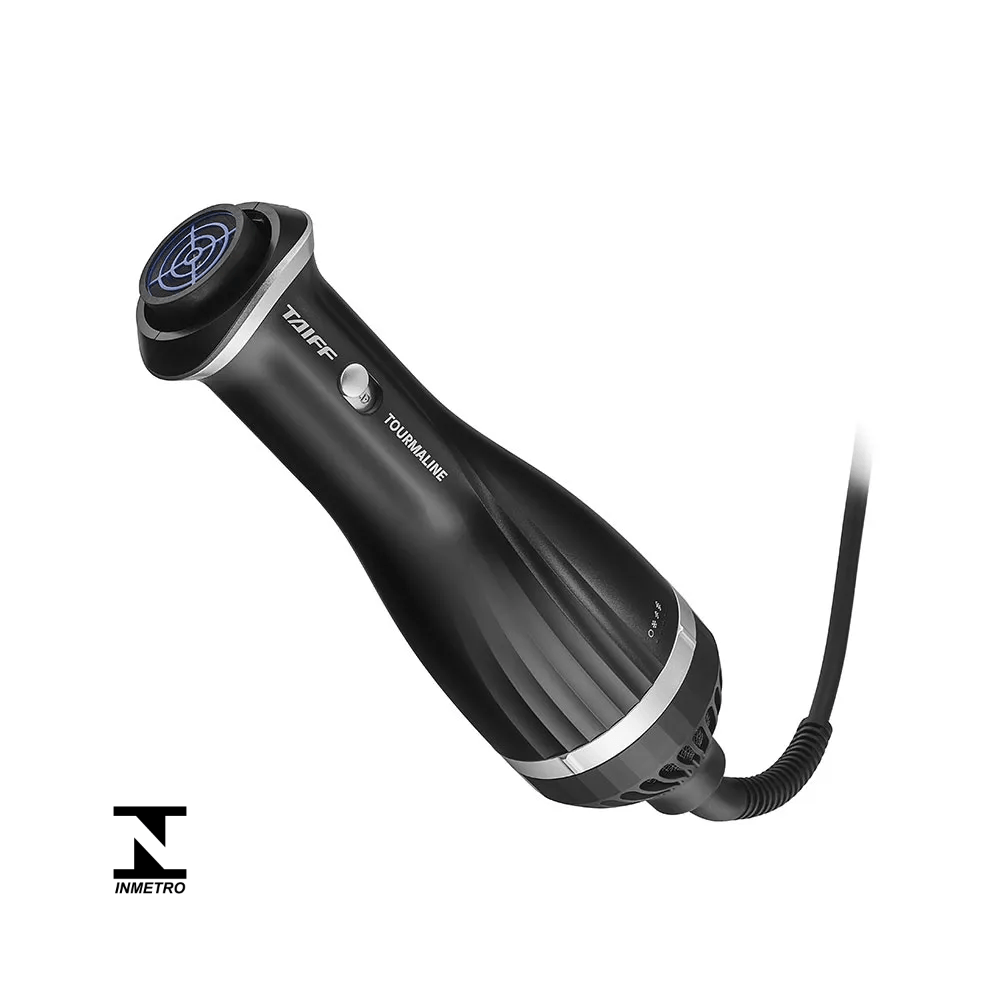 Encontraproduto.com.br - Kit Taiff Escova Tourmaline 220V + Refil Escova Oval Taiff Tourmaline