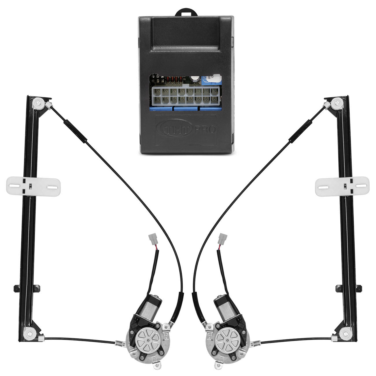 Encontraproduto.com.br - Kit Vidro Elétrico Caminhão Volkswagen Constellation 2007 A 2017 2 Portas 12V Sensorizado VVW2E210