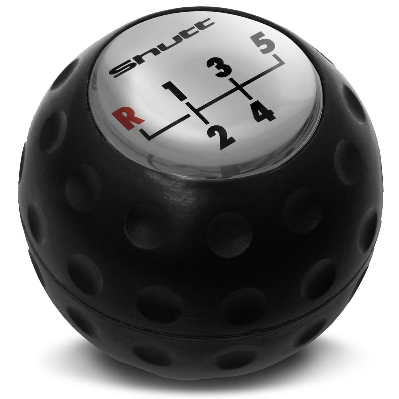 Manopla Câmbio Bola MR-F Preta Esportiva Tuning Modelo Bolinha Golf Gol GTI GTS Shutt universal