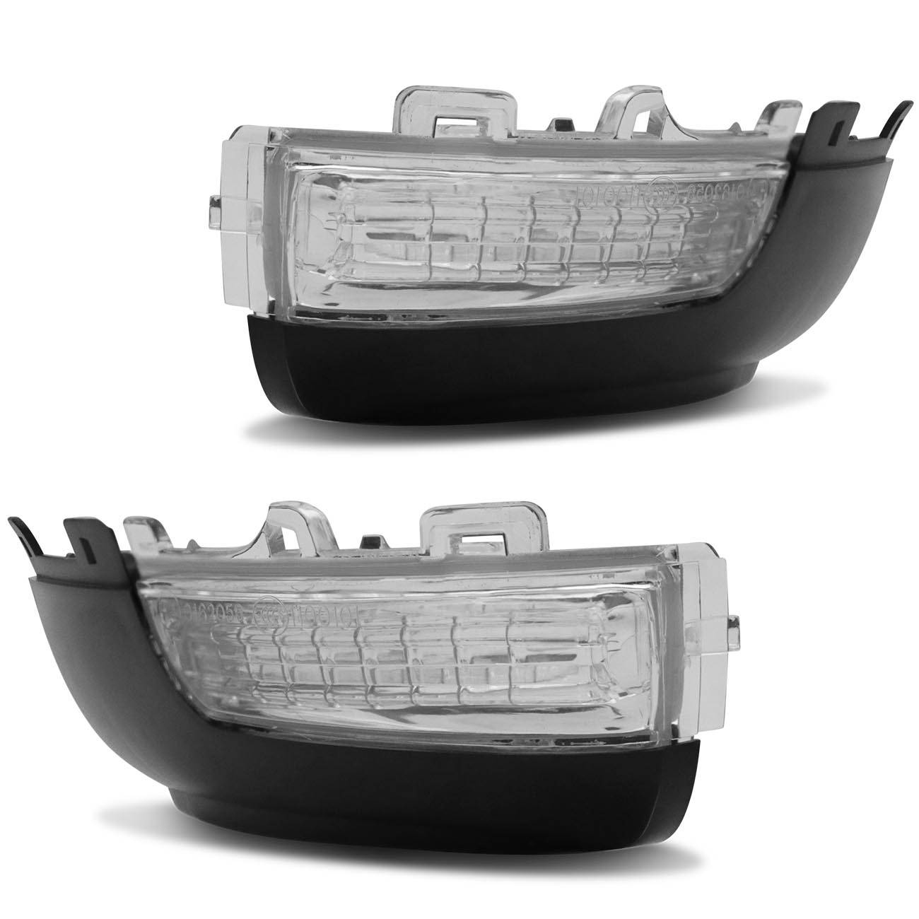 Encontraproduto.com.br - Pisca Retrovisor Tiguan 2009 2010 2011 2012 2013 2014 Com Luz Cortesia