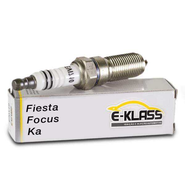 Vela de Ignição Níquel Ford Ka 2008 a 2023 Fiesta 2001 a 2023 Focus Hatch 2010 a 2023 Vetor EVI710
