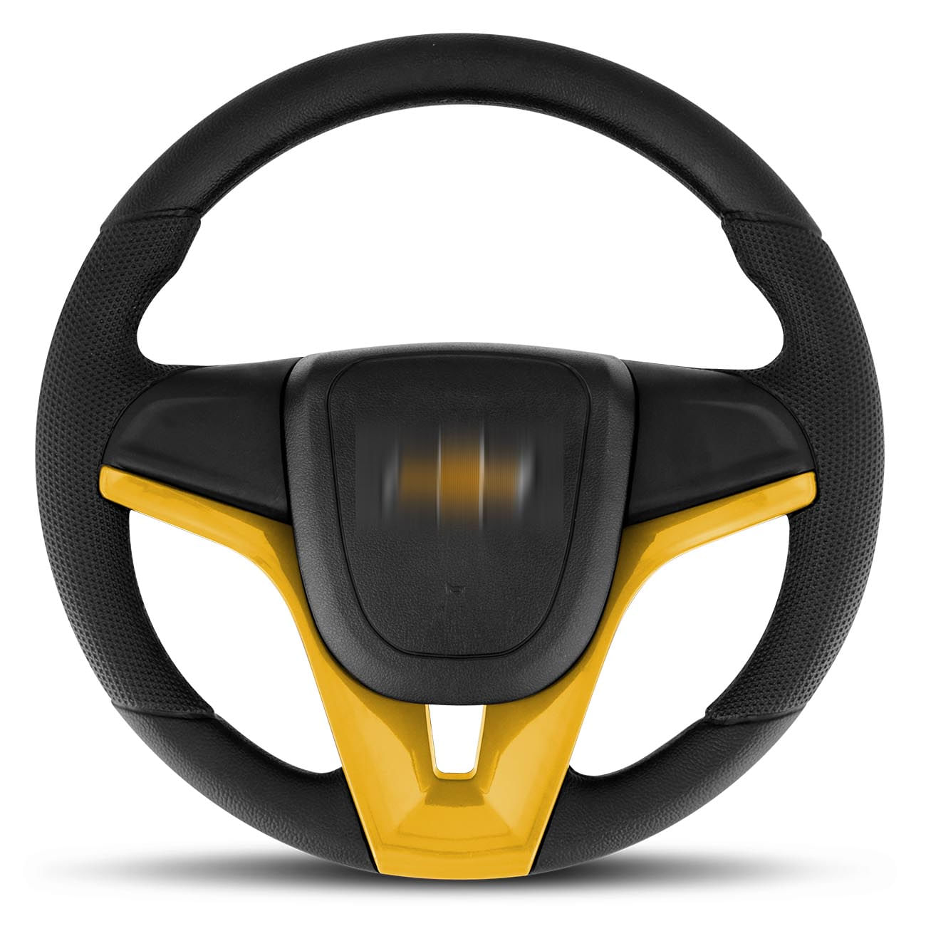 Volante Esportivo Astra Corsa Montana Meriva Zafira Vectra 1998  a 2012 Amarelo Modelo Cruze