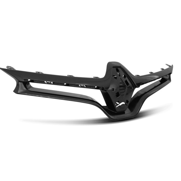 Encontraproduto.com.br - Grade Dianteira Radiador Fluence 2013 2014 2015 2016 2017 2018 Preto com Espaço para Emblema