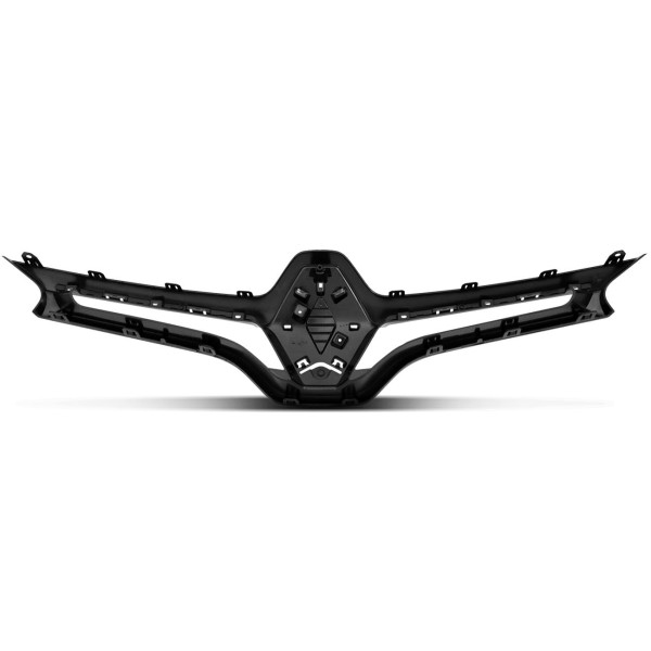 Encontraproduto.com.br - Grade Dianteira Radiador Fluence 2013 2014 2015 2016 2017 2018 Preto com Espaço para Emblema
