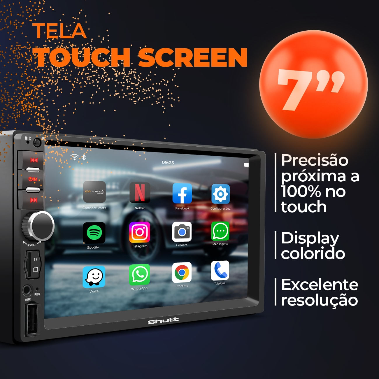 Encontraproduto.com.br - Central Multimídia 2 Din 7